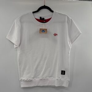 VAST Short Sleeve Sweatshirt White Men's Top size M